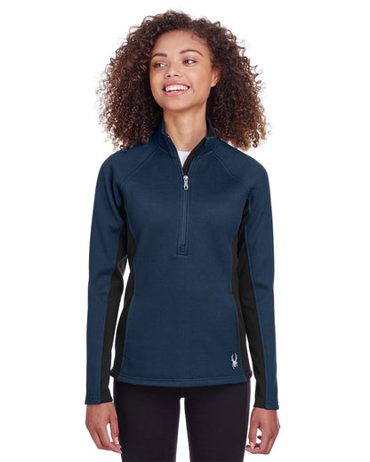 Spyder Women's Constant Half-Zip Pullover Sweater S16562 Spyder Women's Constant Half-Zip Pullover Sweater S16562
