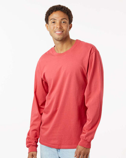 SoftShirts Unisex Classic Long Sleeve T-Shirt 220 #colormdl_Brick