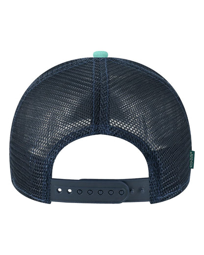 LEGACY Mid-Pro Snapback Trucker Cap MPS #color_Mint/ Marine/ Navy