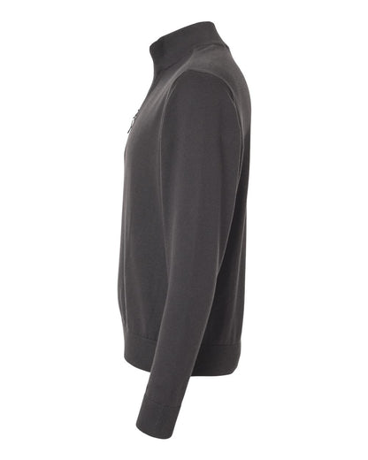 Devon & Jones Men's New Classics Quarter-Zip Sweater DG446 #color_Graphite