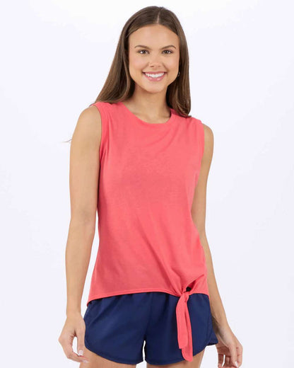 Boxercraft Women's Knot Front T-Shirt BW2507 #color_Paradise