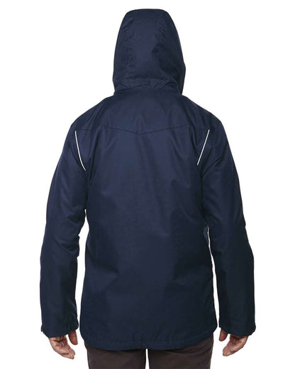 CORE365 Men's Tall Region 3-in-1 Jacket with Fleece Liner 88205T #colormdl_Classic Navy
