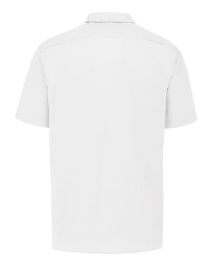 Dickies Men's Tall Industrial Short Sleeve Work Shirt S535T #color_White