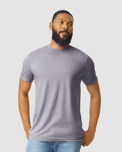 Gildan Unisex Softstyle® CVC T-Shirt 64000CVC #colormdl_Sport Grey