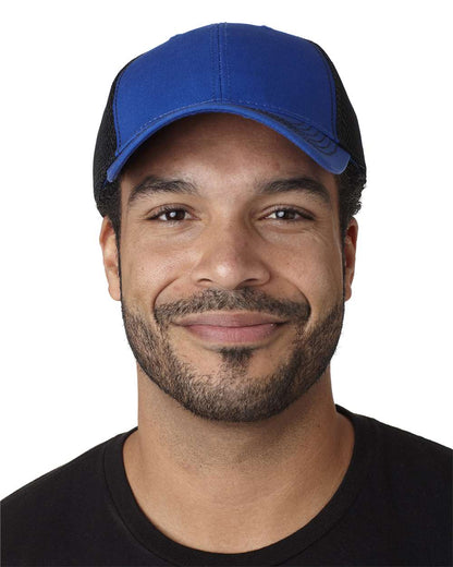 Adams Headwear Fairway Cap FA102 #colormdl_Royal/ Black