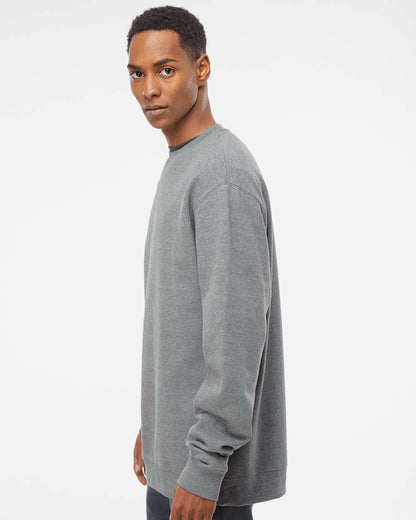 Independent Trading Co. Unisex Midweight Crewneck Sweatshirt SS3000 #colormdl_Gunmetal Heather