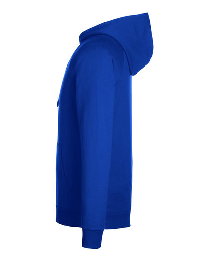 Under Armour Men's Rival Fleece Hooded Sweatshirt 1379757 #color_Royal/ White