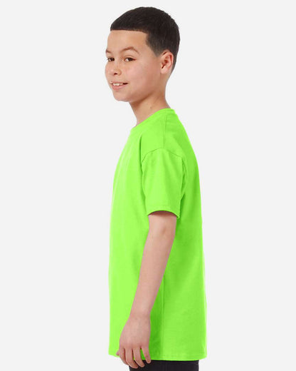 Gildan Youth Heavy Cotton™ T-Shirt 5000B #colormdl_Neon Green