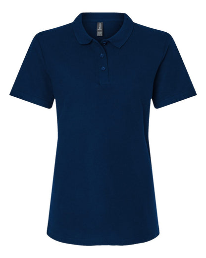 Gildan Women's Softstyle® Pique Polo 64800L #color_Navy