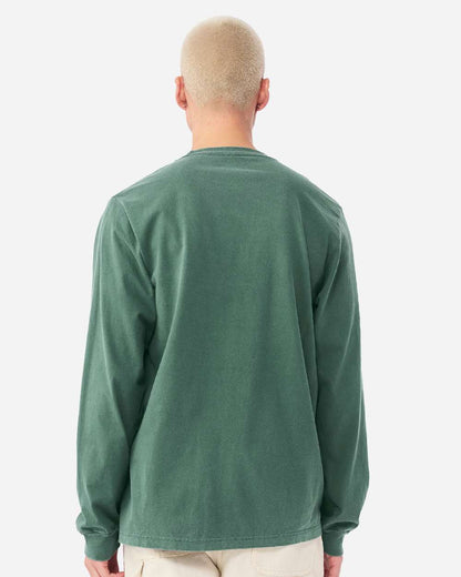 BELLA + CANVAS Unisex Heavyweight Garment-Dyed Long Sleeve Tee 4851GD #colormdl_Washed Pine
