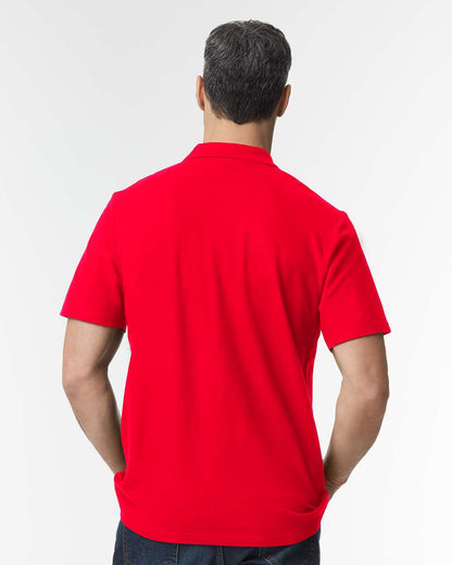 Gildan Softstyle® Adult Pique Polo 64800 #colormdl_Red