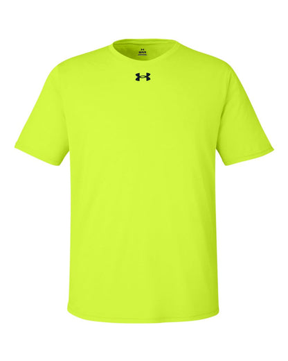 Under Armour Men's Team Tech™ T-Shirt 1376842 #color_High-Vis Yellow/ Black
