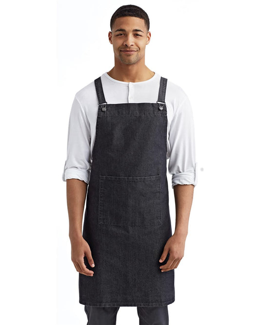 Artisan Collection by Reprime Cross Back Barista Bib Apron RP129