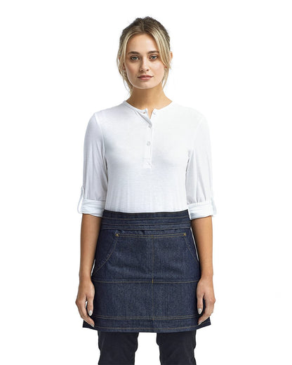 Artisan Collection by Reprime Jeans Stitch Denim Waist Apron RP125 Artisan Collection by Reprime Jeans Stitch Denim Waist Apron RP125