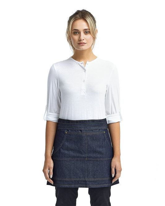 Artisan Collection by Reprime Jeans Stitch Denim Waist Apron RP125