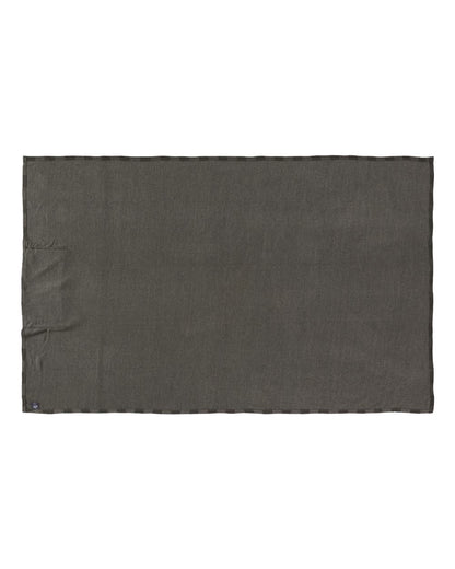 J. America Triblend Fleece Blanket 8852 #color_Smoke Buffalo Triblend