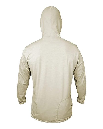 ANETIK Low Pro Tech Hooded Long Sleeve T-Shirt MVLPRH8 #color_Stone Heathered