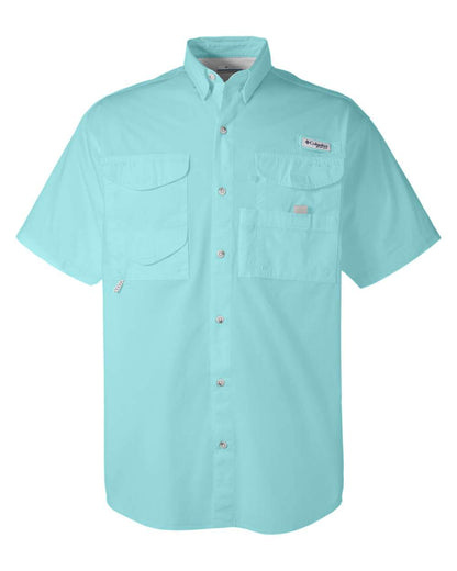 Columbia Men's Bonehead™ Short Sleeve Shirt 7130 #color_Gulf Stream