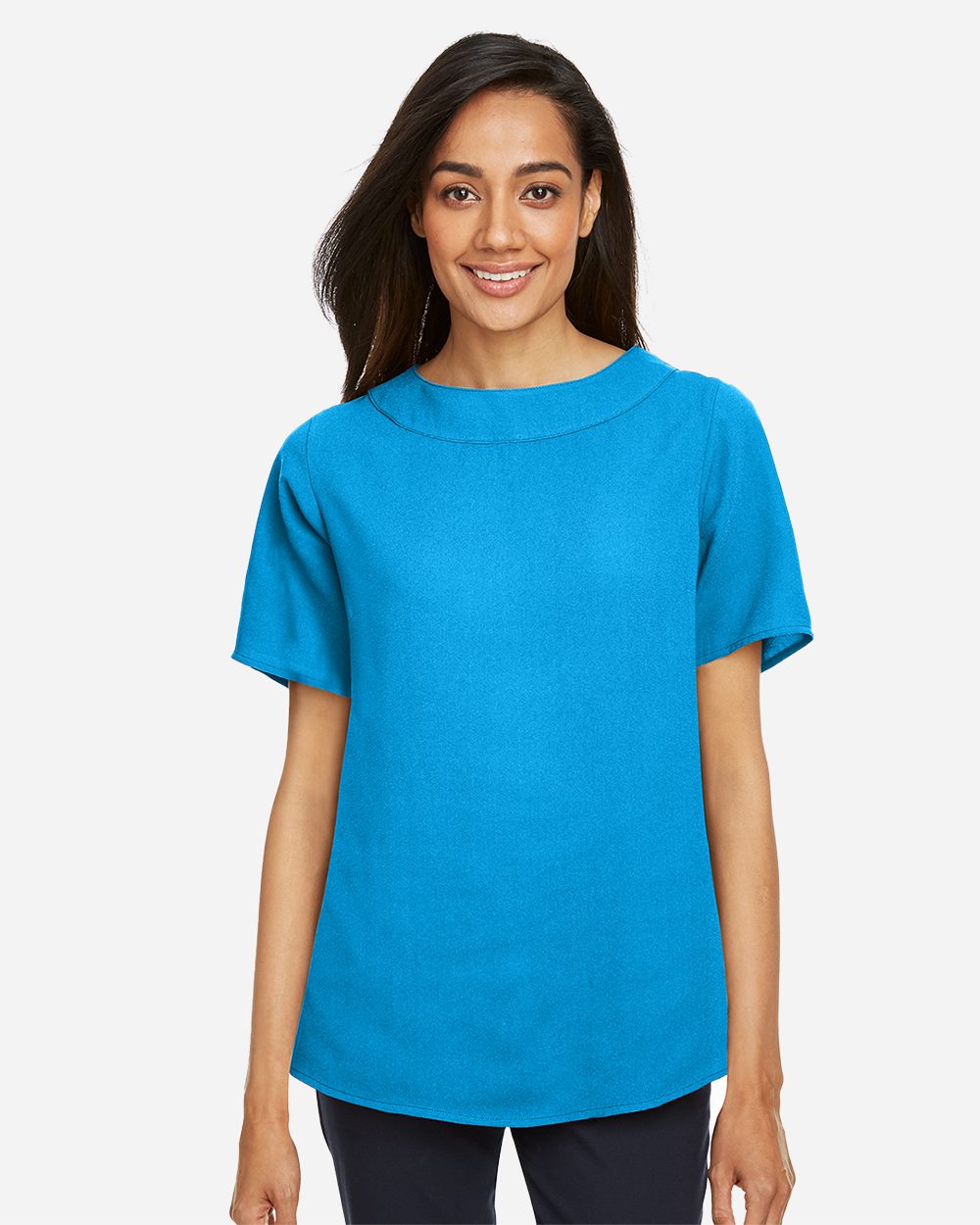 Devon & Jones Women's Perfect Fit™ Boat Neck Blouse DP613W