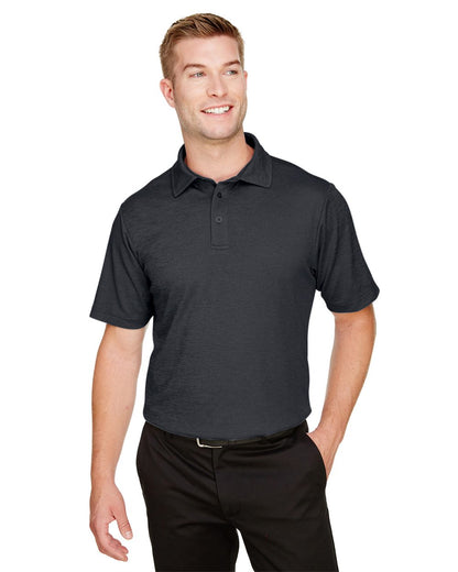 Devon & Jones Men's CrownLux Performance® Address Mélange Polo DG22 Devon &amp; Jones Men&#39;s CrownLux Performance® Address Mélange Polo DG22