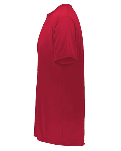 Holloway Youth Momentum T-Shirt 222819 #color_Scarlet