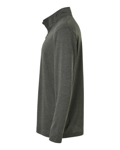 AllPro Men's Pro-Lock Performance Mélange Quarter-Zip Pullover 4HM700 #color_Charcoal Melange