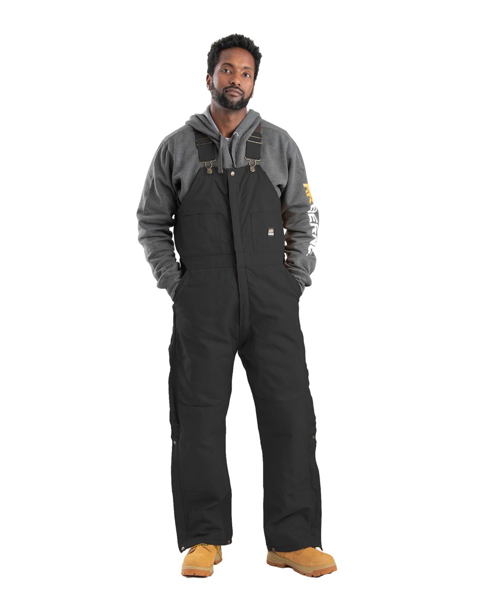 Berne Apparel Men's Heritage Insulated Bib Overall B415