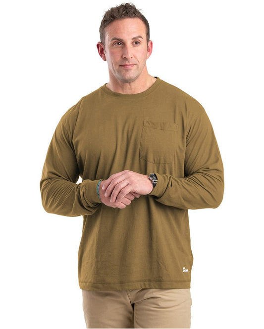 Berne Apparel Unisex Performance Long Sleeve Pocket T-Shirt BSM39
