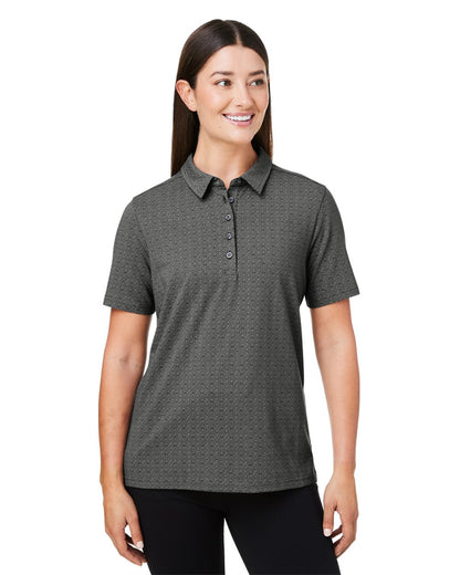 Devon & Jones Women's Crownlux Performance® Geo Polo DG101W Devon &amp; Jones Women&#39;s Crownlux Performance® Geo Polo DG101W