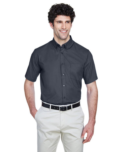 CORE365 Men's Optimum Short Sleeve Twill Dress Shirt 88194 CORE365 Men&#39;s Optimum Short Sleeve Twill Dress Shirt 88194