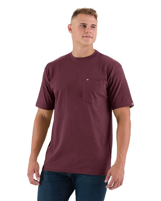 Berne Apparel Men's Tall Heavyweight Pocket T-Shirt BSM16T