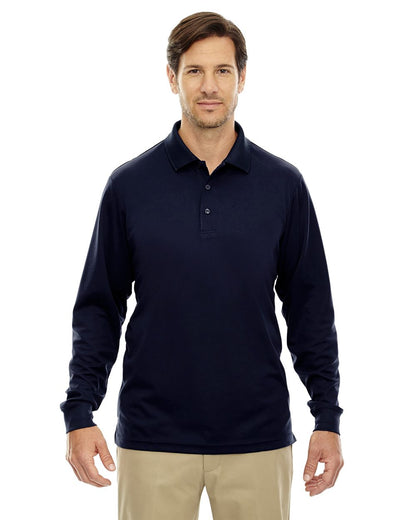 CORE365 Men's Tall Pinnacle Performance Long Sleeve Piqué Polo 88192T CORE365 Men&#39;s Tall Pinnacle Performance Long Sleeve Piqué Polo 88192T