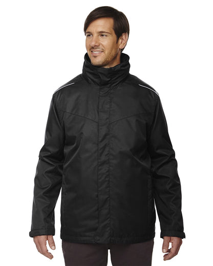 CORE365 Men's Tall Region 3-in-1 Jacket with Fleece Liner 88205T CORE365 Men&#39;s Tall Region 3-in-1 Jacket with Fleece Liner 88205T