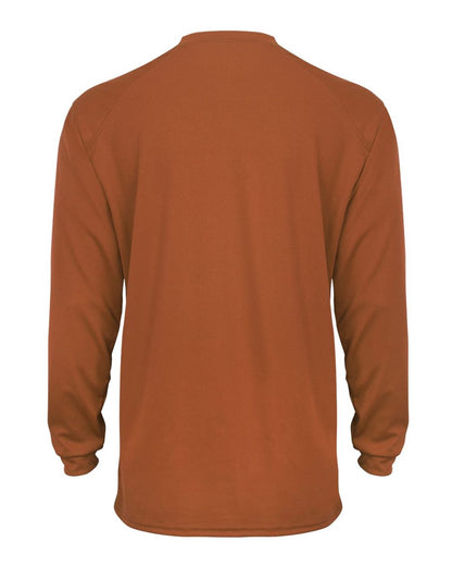 Badger B-Core Long Sleeve T-Shirt 4104 #color_Texas Orange