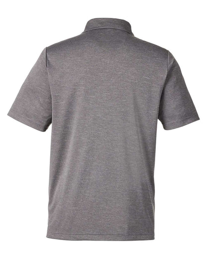 Team 365 Men's Zone Sonic Heather Performance Polo TT51H #color_Dark Grey Heather