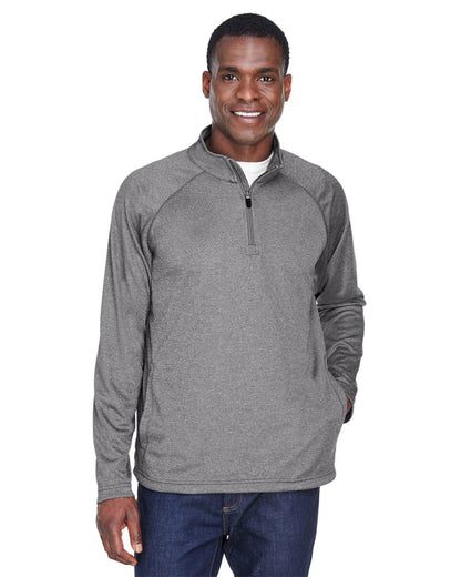 Devon & Jones Men's Stretch Tech-Shell® Compass Quarter-Zip Pullover DG440 Devon &amp; Jones Men&#39;s Stretch Tech-Shell® Compass Quarter-Zip Pullover DG440