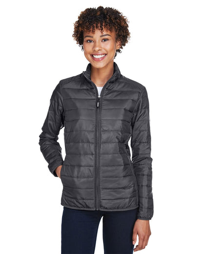 CORE365 Women's Prevail Packable Puffer Jacket CE700W CORE365 Women&#39;s Prevail Packable Puffer Jacket CE700W