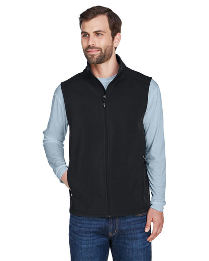 CORE365 Men's Cruise Two-Layer Fleece Bonded Soft Shell Vest CE701 CORE365 Men&#39;s Cruise Two-Layer Fleece Bonded Soft Shell Vest CE701