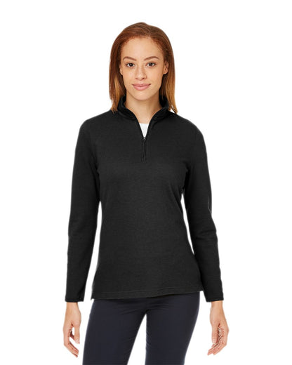 Devon & Jones Women's New Classics® Performance Quarter-Zip Pullover DG400W Devon &amp; Jones Women&#39;s New Classics® Performance Quarter-Zip Pullover DG400W