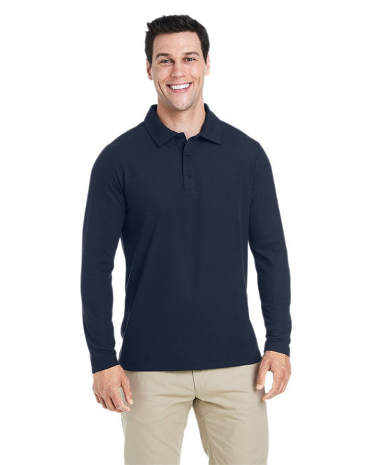 CORE365 Men's Fusion ChromaSoft™ Long Sleeve Pique Polo CE112L