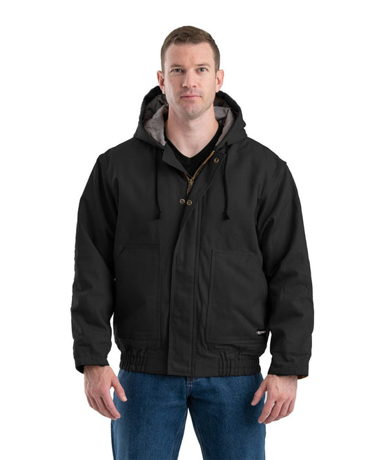 Berne Apparel Men's Flame-Resistant Hooded Jacket FRHJ01