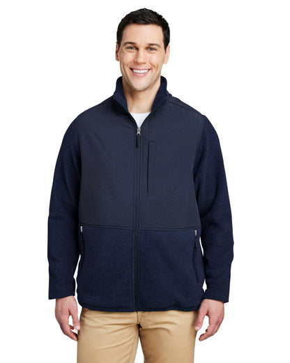 CORE365 Men's Journey Summit Hybrid Full-Zip CE890 CORE365 Men&#39;s Journey Summit Hybrid Full-Zip CE890