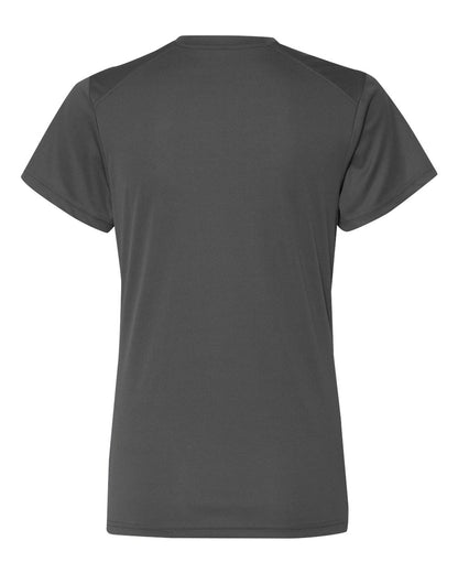 Badger Women’s B-Core V-Neck T-Shirt 4162 #color_Graphite