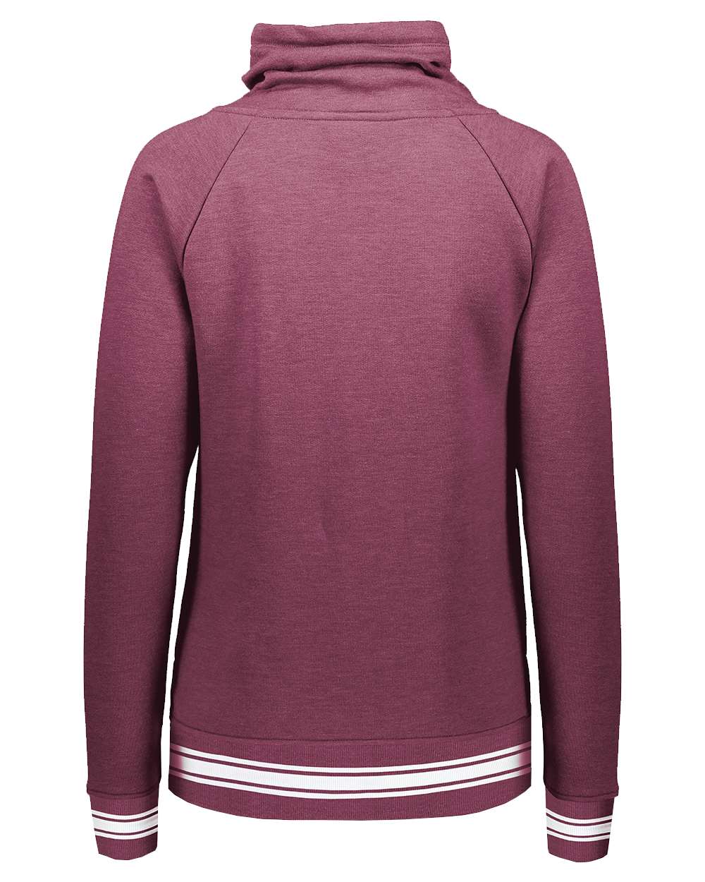 #color_Maroon Heather/ White