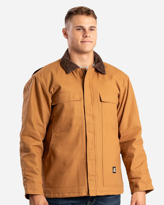 Berne Apparel Men's Tall Heritage Cotton Duck Chore Jacket CH416T