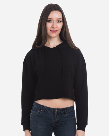Lane Seven Women's Cropped Fleece Hooded Sweatshirt LS12000 Lane Seven Women's Cropped Fleece Hooded Sweatshirt LS12000