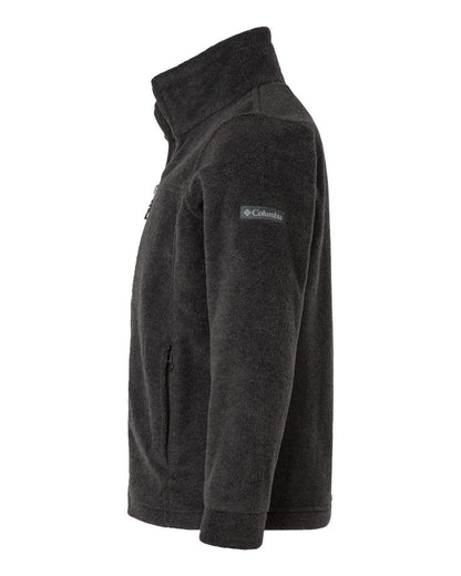 Columbia Youth Steens Mountain™ II Fleece Full-Zip Jacket 212479 #color_Charcoal Heather