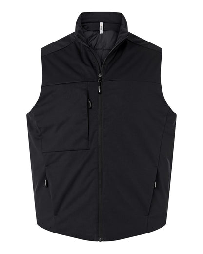 CORE365 Unisex Techno Lite Flat-Fill Insulated Vest CE716 #color_Black