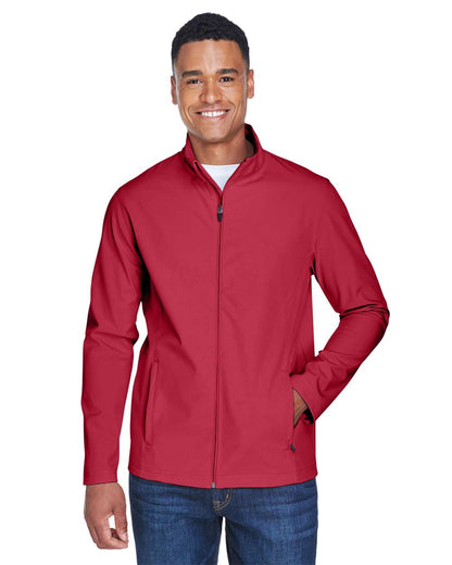 Team 365 Men's Leader Soft Shell Jacket TT80 #colormdl_Sport Scarlet Red