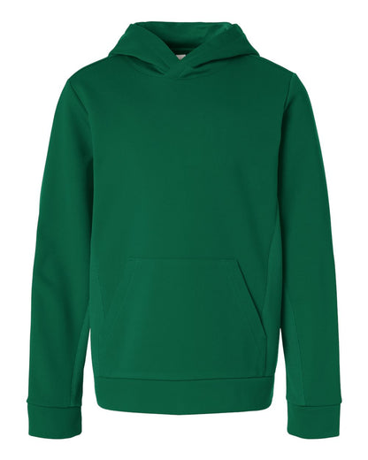 Team 365 Youth Squad Hooded Tech Fleece Pullover TT400Y #color_Sport Forest
